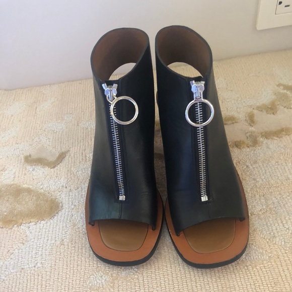 Celine Shoes - Celine Zip Up Heels